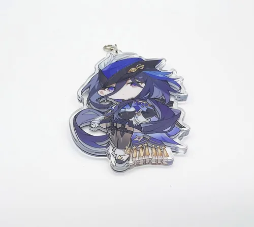 Miniatura 87 de YJacuing Genshin Impact - Figura de llavero de acrílico