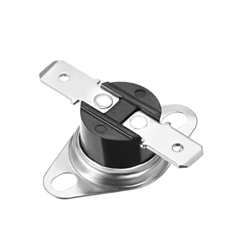 Miniatura 6 de 5Pcs Thermostat Temperature Control Switches 120/125 Celsius Degree 10A Normally Closed N.C 6.3mm Pin Right Switch KSD301(120 Celsius Degree)