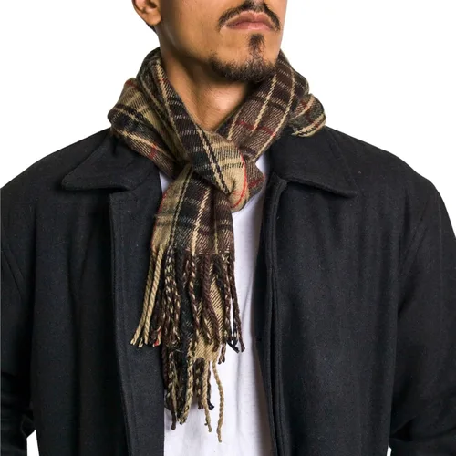 Miniatura 144 de Alpine Swiss Bufanda a cuadros para hombre, ultra suave, chal de invierno, cálido, ligero, para clima frío