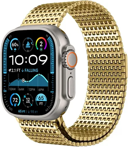 Miniatura 17 de WINGLE Correa de malla magnética para Apple Watch Band Ultra 3/2/1 de 1.929 in, 1.811 in, 1.772 in, 1.732 in, 1.654 in, 1.575 in, 1.614 in, 1.496