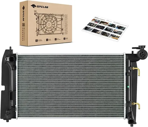 Miniatura 7 de SPELAB Radiador compatible con Acura Integra 1994-2001, compatible con Honda Civic 1992-2000, Civic del Sol 1993-1997 1.5L 1.6L 1.8L, reemplaza