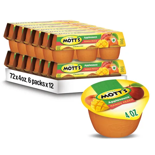 Miniatura 15 de Mott's Puré de manzana, taza de 4 onzas, 18
