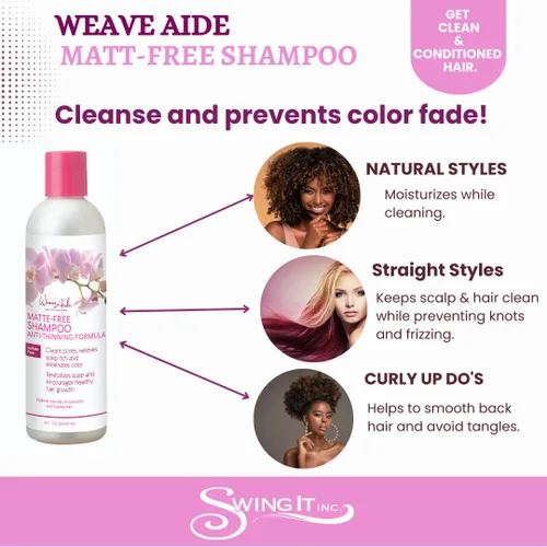 Miniatura 2 de Champú sin mate Weave Aide 8 Oz