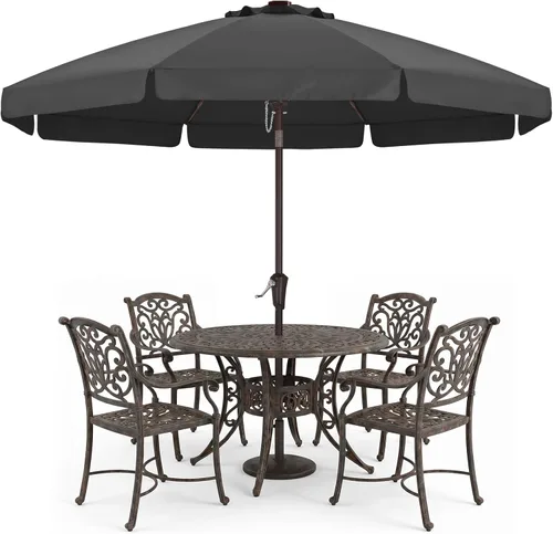 Miniatura 21 de ABCCANOPY Sombrillas prémium de 10 pies (3.05 m) para patio, beige claro