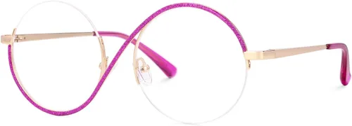 Miniatura 10 de VOOGLAM Gafas para mujer con montura redonda transparente Manley