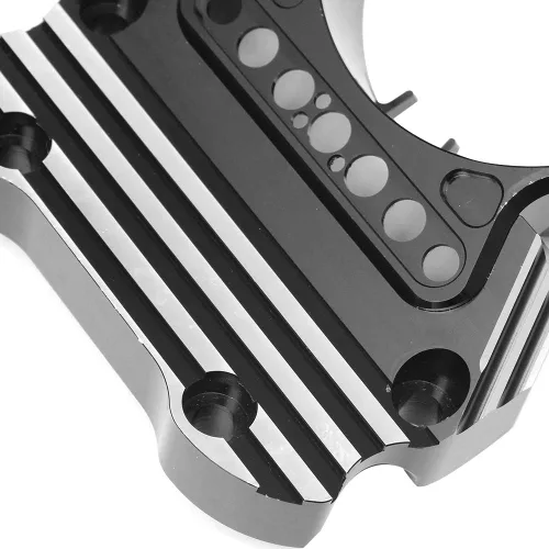 Miniatura 5 de Soporte de instrumento negro para motocicleta, con cubierta de reubicación del velocímetro para Harley Sportster XL883 Custom Low 1200