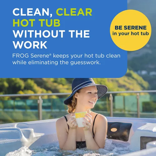 Miniatura 2 de FROG Serene - Cartucho de repuesto mineral para jacuzzis para uso con sistemas flotantes o en línea FROG Serene, para spas de hasta 600 galones