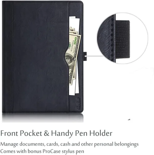 Miniatura 7 de ProCase Funda para iPad Pro 12.9 2017/2015 (1ª y 2ª Generación), Funda con Soporte Tipo Folio para iPad Pro de 12.9 Pulgadas