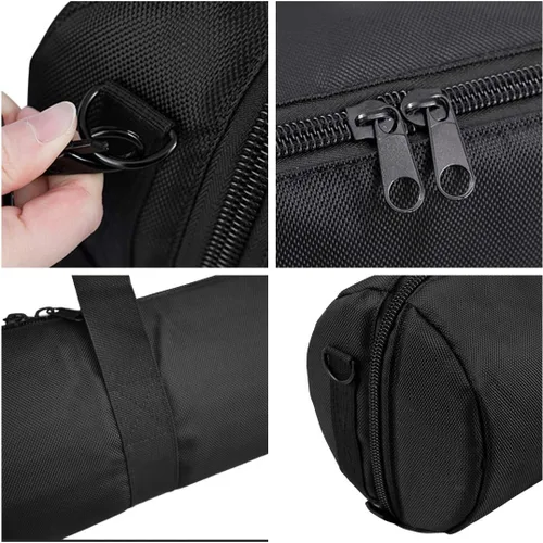 Miniatura 7 de Meking Bolsa de transporte acolchada de 39 pulgadas, funda de transporte resistente para trípode de fotografía con correa para soportes de luz