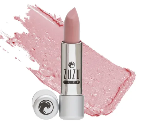 Miniatura 8 de Zuzu Luxe Lápiz labial de color labial (Allure - Coral purpúreo/Crema cálida), lápiz labial natural ultrahidratante, sin parabenos, vegano, sin