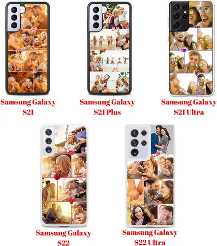 Miniatura 3 de Funda de goma personalizada para Samsung Galaxy S22 S21 S20 Ultra Plus S21 FE S20 FE S10 Plus S9 S8 S7 Edge Note 20 Ultra Note 10 Plus Note 9 Note 8