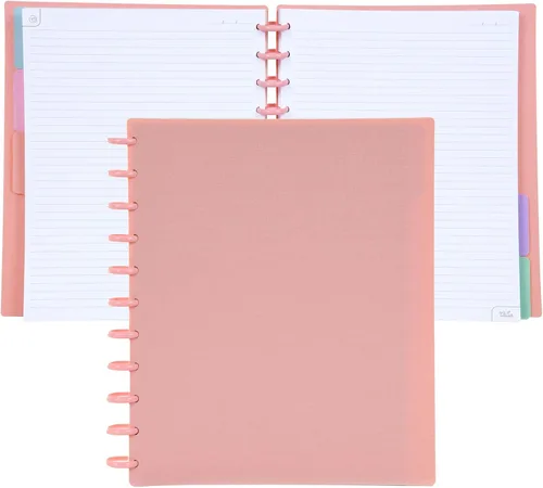 Miniatura 38 de Talia - Cuadernos de notas con tapas, planificador, personalizables, (Azul de Verano, Junior (5.5 pulgadas x 8.5 pulgadas)) Azul verano