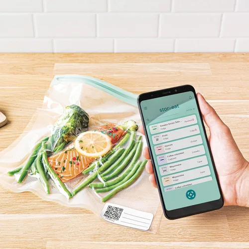 Miniatura 5 de MASTRAD - Stor'eat Smart Bags S - Bolsas reutilizables para Sous Vide - Mantén la comida fresca - Cocina saludable - Juego de 10-8.7 x 8.3 pulgadas