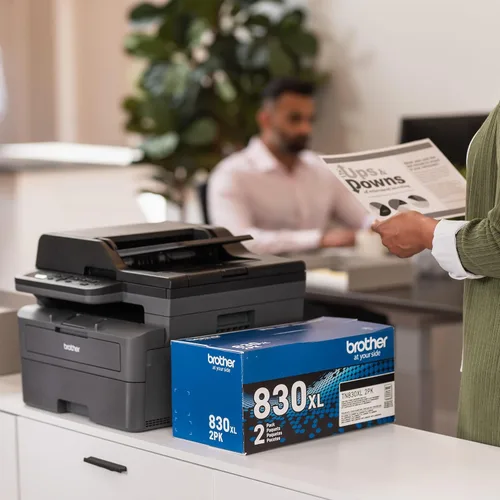 Miniatura 8 de Brother DCP-L2640DW Impresora láser monocromática compacta inalámbrica multifunción con copia y escaneo, dúplex, móvil, blanco y negro Incluye