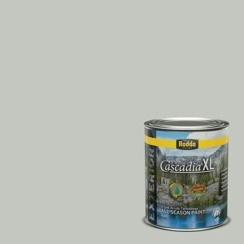 Miniatura 95 de Rodda Paint CASCADIA XL - Pintura satinada e imprimación para exteriores en uno, cuarto de galón, ancla