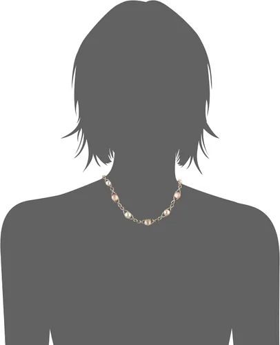 Miniatura 2 de Anne Klein NK 60538472-D60 - Collar de perlatrapeador 16 pulgadas