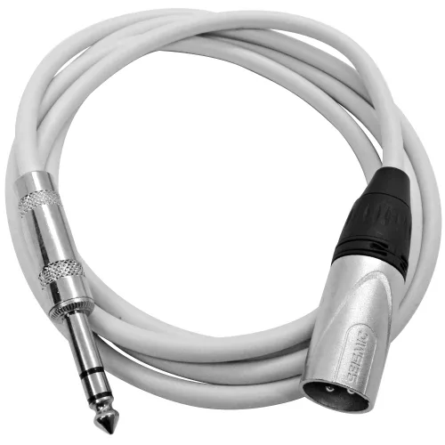 Miniatura 19 de Seismic Audio - SATRXL-M2 - Cable de conexión XLR negro de 2 pies macho a 1/4" TRS