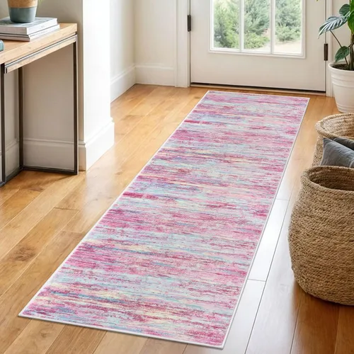 Miniatura 48 de SIILOOM 2 x 3 Alfombra moderna y abstracta para entrada, alfombra neutra azul marino gris multicolor súper suave de área pequeña, alfombras lavables