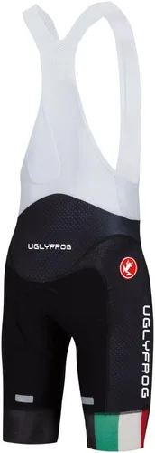 Miniatura 33 de UGLY FROG Designs - Pantalones cortos de ciclismo con pantalones cortos con peto, pantalones cortos de ciclismo Pro/BIP, acolchado 3D Coolmax
