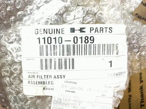 Miniatura 6 de Kawasaki 2009-2013 Mule 4010 4X4 Diesel Mule 4010 Trans4x4 Diesel Air Assembly Filter 11010-0189 Nuevo OEM