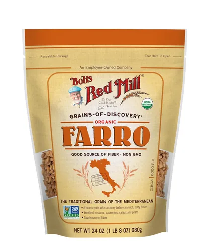 Miniatura 4 de Bob's Red Mill Grano Farro orgánico, 24 onzas (paquete de 4)