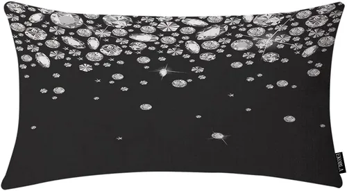 Miniatura 13 de EKOBLA Fundas de almohada decorativas Cactus estilo granja para sofá, cama, almohadas lumbares rectangulares oblongas de 12x20 pulgadas, con plantas
