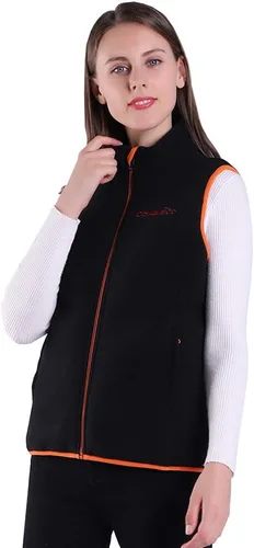 Miniatura 2 de CONQUECO Chaleco calefactable, chaleco térmico ligero para mujer con batería