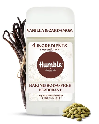 Miniatura 14 de HUMBLE BRANDS - Desodorante natural sin aluminio para mujeres y hombres, desodorante vegano sin crueldad, formulado para pieles sensibles, bergamota