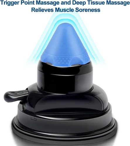 Miniatura 3 de Bola de masaje montable, masajeador de recuperación muscular 3 en 1, para aliviar el dolor, liberación miofascial, nudos y tejido profundo, terapia