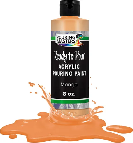Miniatura 30 de Pouring Masters Caribbean Blue - acrílico listo para verter pintura – Premium 907 gr (32 onzas) pre-mezclado a base de agua – para lienzo, madera