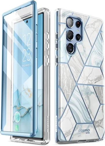 Miniatura 8 de i-Blason Cosmo Series - Funda protectora delgada y elegante para Samsung Galaxy S22 Ultra 5G (versión 2022), con protector de pantalla integrado