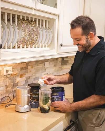 Miniatura 8 de Polvo de proteína de colágeno múltiple hidrolizado puro, polvo de colágeno, impulso de energía, para envejecimiento de la elasticidad de la piel