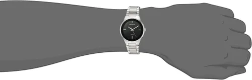 Miniatura 4 de Caravelle Modern Quartz Mens Watch Stainless Steel Diamond