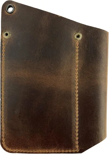 Miniatura 3 de Funda para herramientas hecha a mano de cuero de grano completo, soporte multiherramienta, funda para cuchillos, accesorios de camping y exteriores