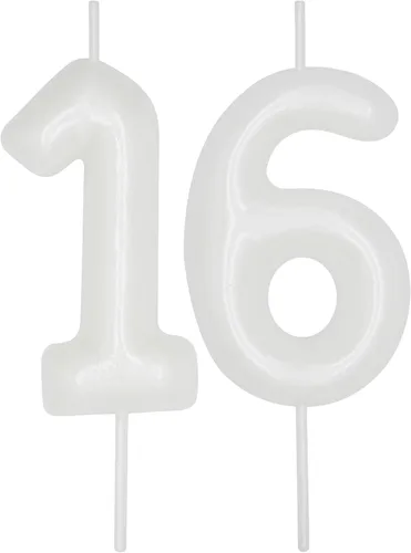 Miniatura 116 de DERVENTA Vela con números de 2.36 pulgadas, decoración perfecta para cumpleaños, brunch, postre, pastel, 1 pieza (número 0 rosa)