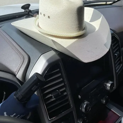 Miniatura 6 de zipelo Soportes para Sombreros para Automóvil, Soporte para Sombrero de Vaquero con Ventosa y Cuerda Hecha a Mano, Accesorios para Automóvil