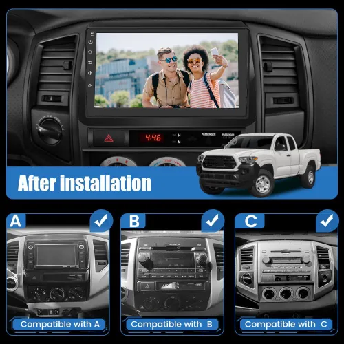 Miniatura 2 de AWESAFE Estéreo de coche Android para Toyota Tacoma 2005-2015, 5G WiFi 9 pulgadas, unidad principal de pantalla táctil, Tacoma Radio, actualización