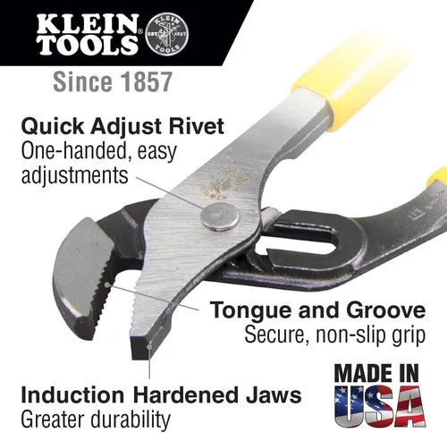 Miniatura 2 de Klein Tools Juego de herramientas para electricista 5300, incluye 4 destornilladores, 4 alicates, cinta métrica, pelacables, bolsa de herramientas