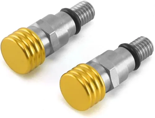 Tornillos de purga superior de horquilla de suspensión M5 0.8MM Tornillos de válvula de alivio de presión de aire para RM80 RM85 RM125 RM250 RMZ250