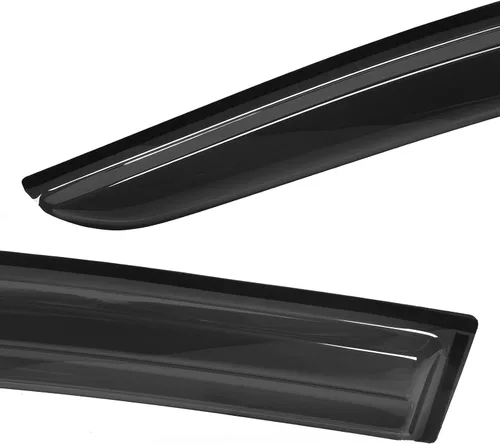 Miniatura 7 de IKON MOTORSPORTS Viseras de ventana compatibles con Honda Accord 2003-2007, deflectores de viento de ventana lateral externa JDM ahumados