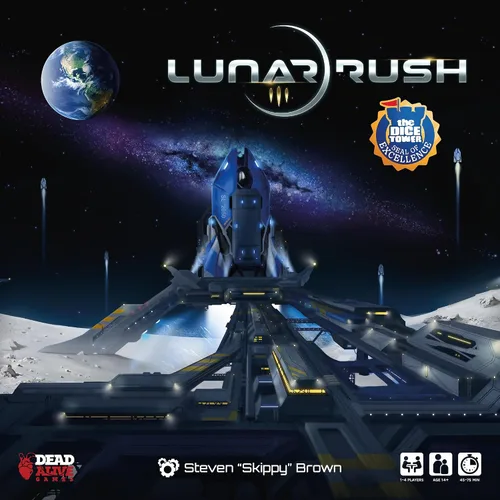 Miniatura 6 de Dead Alive Games: Lunar Rush: Deluxe Edition - Un euro de juego simultáneo donde el tiempo es clave, juego de mesa de ciencia ficción, a partir