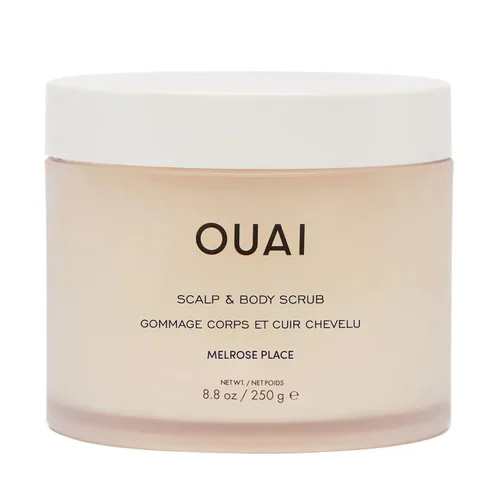Miniatura 10 de OUAI St. Barts - Exfoliante corporal con mezcla de azúcar y aceite de coco para piel suave e hidratada, exfoliante suave para eliminar