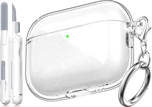 Miniatura 38 de Funda para Estuche de Airpods Pro de 2ª/1ª Generación, Compatible con Estuche de Airpods Pro de 2ª Gen Puerto de Carga USB C, Funda Suave
