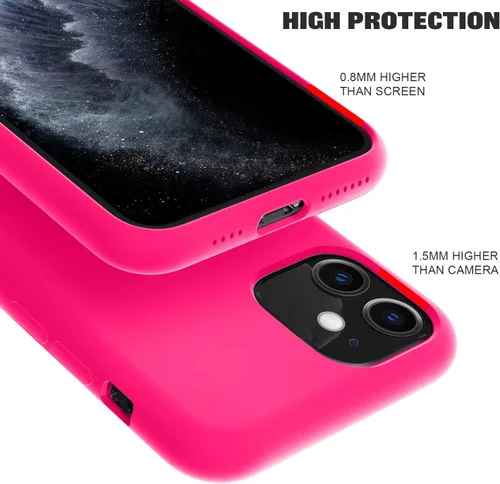 Miniatura 3 de ZUSLAB Funda compatible con Apple iPhone 11 Pro Max Phone Funda protectora de goma de gel de silicona, delgada y rígida a prueba de golpes, funda