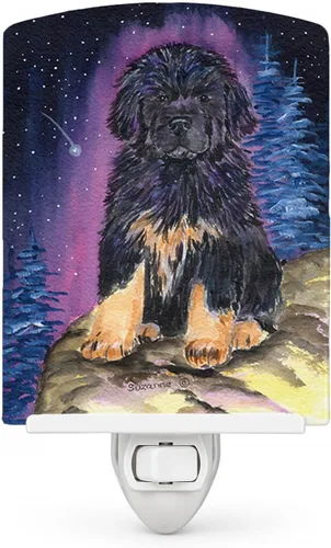 Miniatura 33 de Tesoros de la Caroline Noche estrellada Chihuahua Luz, 6" x 4," Multicolor Chihuahua 08