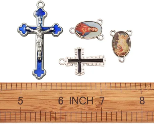 Miniatura 5 de Mega Pet Colgantes de cruz de aleación para fabricación de joyas y aretes de collar mixto
