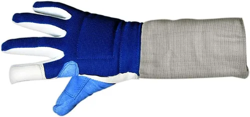 Miniatura 9 de LEONARK Guantes de esgrima para espada y sable de aluminio, guantes para práctica de cercas y combates - Equipo profesional de esgrima para esgrima