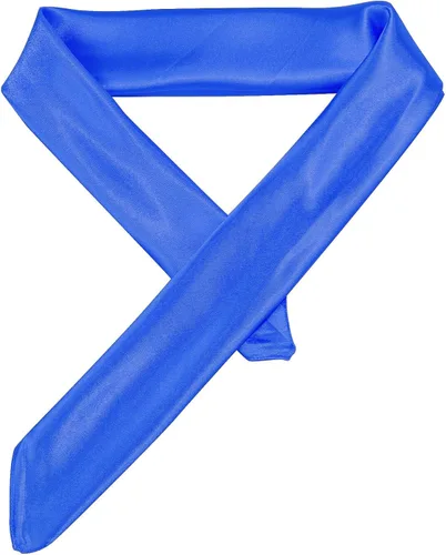 Miniatura 5 de SATINIOR 3 piezas de bufanda de cuello para mujer, bufanda cuadrada de gasa de seda, bufanda de satén para la cabeza, cuello Ascot para mujer