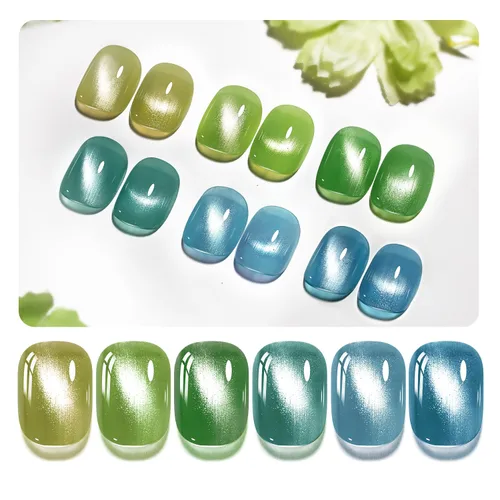 Miniatura 10 de Openlive Kit de iniciación de polvo para uñas de inmersión de 32 colores, 36 botellas azul, cheese, amarillo con capa base, capa superior