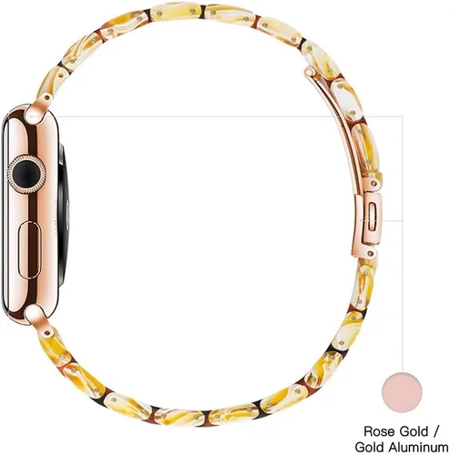 Miniatura 5 de Correas de resina para iWatch de moda para Apple Watch Series Ultra 8 7 6 SE 5 4 3 2 1